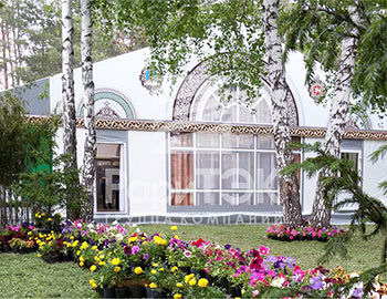 Оригинальные павильоны в Красноярске
